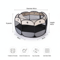 Parc pliable pour animaux – dimensions et mode d'emploi
