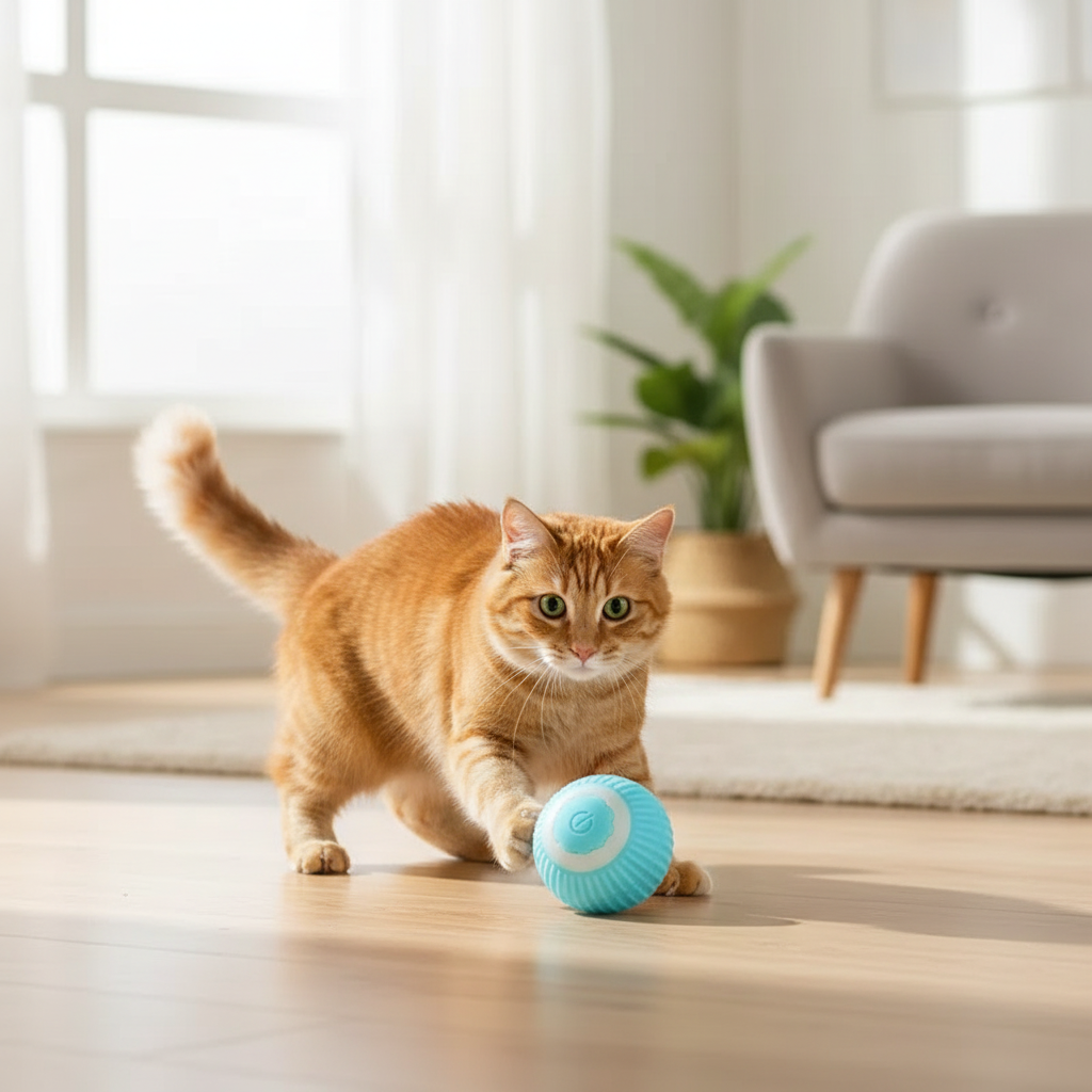 Smart Cat Ball - Lifestyle